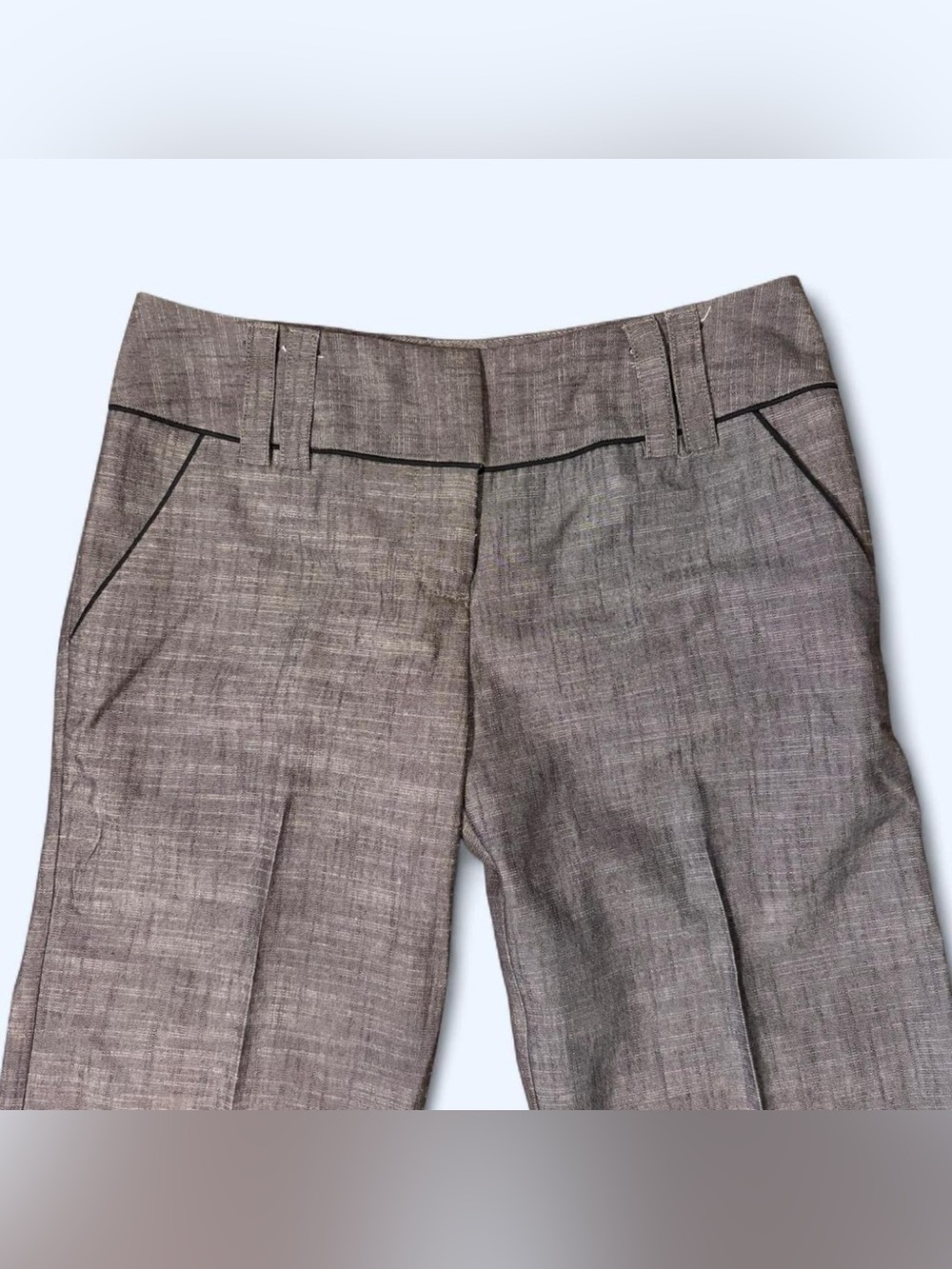 Y2K Grunge Grey Flare Pants by BCX!